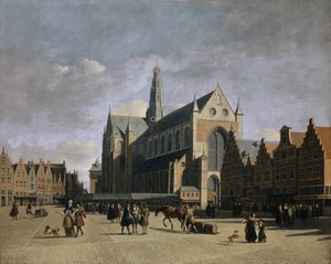 Vue de la Grote Markt et de l