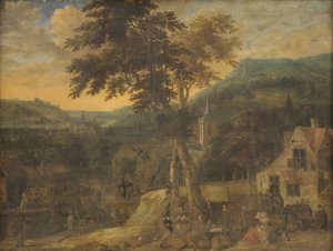 Une fête de village - Gerrit Battem