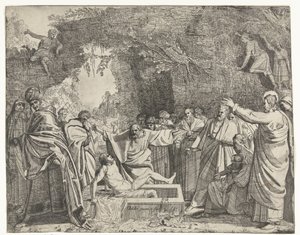 Résurrection de Lazare - Gerrit Bleker