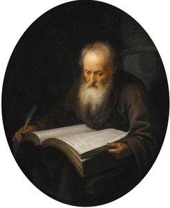 Vieil érudit avec un livre - Gerrit Dou