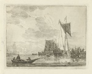 Navires à un quai