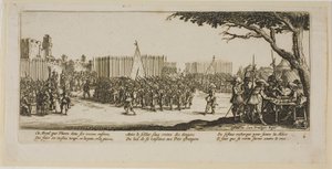 Recrutement des troupes, deuxième planche de l