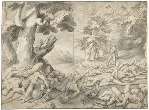 Samson après avoir vaincu les Philistins
