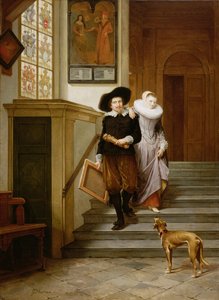 Frans Hals (1580-1666) et sa femme Lysbeth Reyniersdr - Gerrit Postma
