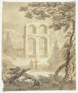 Figures parmi les ruines classiques - Gerrit Rademaker