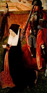 Saint Adrien et donateur