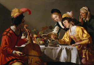 Concert, vers 1627 - Gerrit van Honthorst