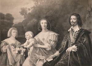 George Villiers, duc de Buckingham et famille, 1628, 1904