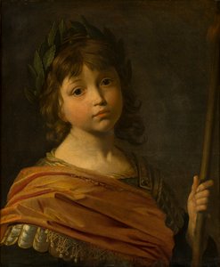 Portrait de Maurice ou Moritz, prince palatin, représenté comme Mars, enfant