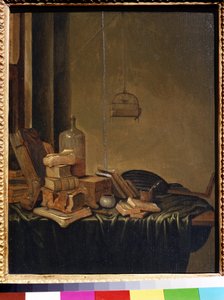 Nature morte aux livres - Gerrit van Vucht