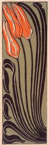 Ornement de tulipes - Gertrud Kleinhempel