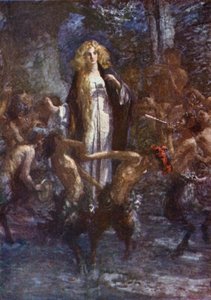 "Les satyres dansaient autour d
