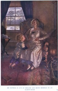 Ma mère est essoufflée et se repose dans un fauteuil - Gertrude E. Demain Hammond