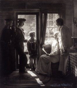 Lumière du soleil dans la maison - Gertrude Käsebier