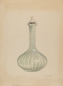 Bouteille de salon de coiffure, c. 1936