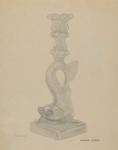 Chandelier, vers 1936 - Gertrude Lemberg