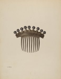 Peigne, vers 1939