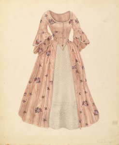 Robe jupon, vers 1941