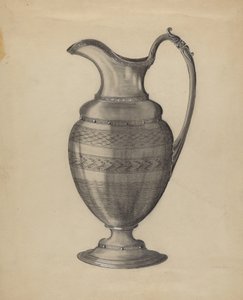 Pichet en étain