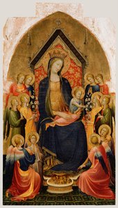 Madone et Enfant avec des anges musiciens, vers 1410
