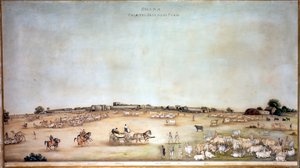 ?Ferme du Colonel Skinner à Dhana?, 1828