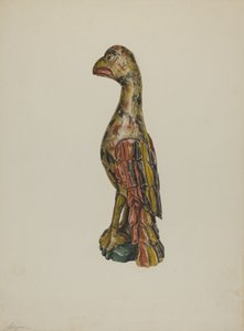 Perroquet allemand de Pennsylvanie, vers 1939