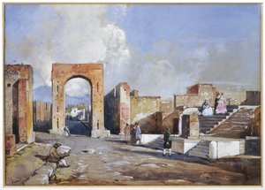 Italie, Fouilles de Pompéi - Giacinto Gigante