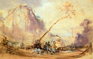 Paysage de Sorrente - Giacinto Gigante