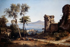 Vue de Castellammare di Stabia - Giacinto Gigante