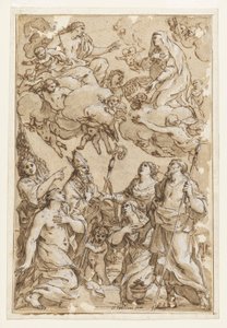 Le Christ et la Vierge avec les saints patrons de Pistoia