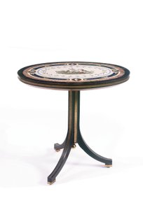 Table en micromosaïque, Rome, fin du XVIIIe siècle - Giacomo (attr. to) Raffaelli