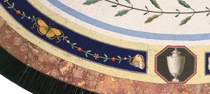 Table en micromosaïque, Rome, fin du XVIIIe siècle