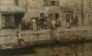 Musiciens itinérants, c.1881-83 - Giacomo Favretto