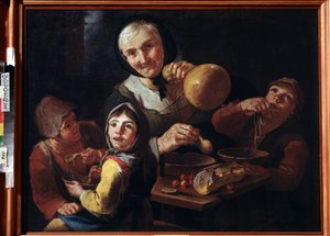 Le déjeuner des paysans - Giacomo Francesco Cipper