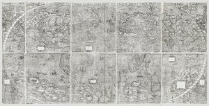 Carte universelle du monde, Gastaldi, Giacomo