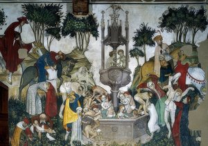 Der Jungbrunnen. (détail) - Giacomo Jaquerio