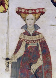 Les Neuf Preux et les Neuf Preuses, (détail)