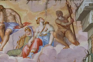 Cérès et Diane (détail) - Giambattista Zelotti