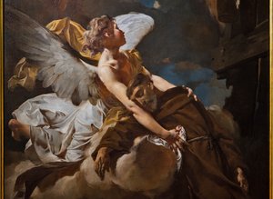 Extase de Saint François (détail)