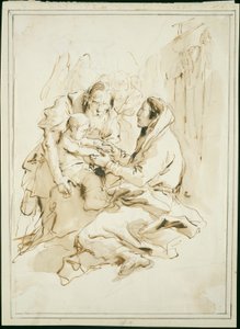 La Sainte Famille, Saint Joseph avec un livre
