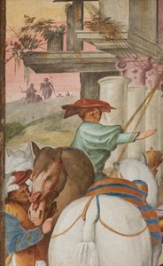Nef centrale, Cinquième travée nord, Adoration des Mages, Gian Francesco Bembo