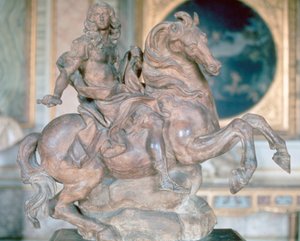 Statue équestre du roi Louis XIV, 1670