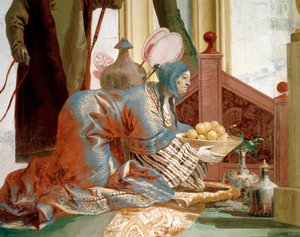 Offrande de fruits à la déesse de la Lune - Giandomenico (1727 1804) Tiepolo