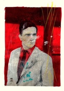 Portrait de Pierpaolo Pasolini, 2014 (techniques mixtes)
