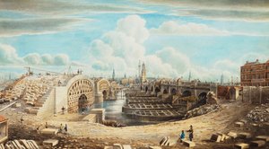 Reconstruction du pont de Londres
