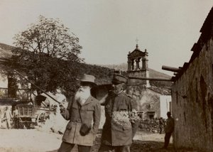 Album "Images de la guerre II": soldats italiens à Val Chiusone à Podsenica, 09/1917