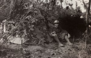 Album "Pictures of War II": soldats italiens dans le Val Chiusone à Podsenica, 09/1917 - Gigliucci Gigliucci