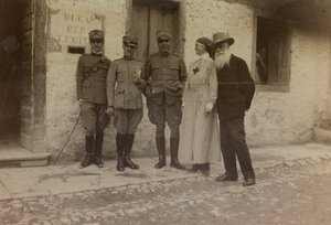 Album "Images de guerre II": Croix-Rouge et soldats italiens