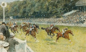 Une arrivée à Goodwood, 1929