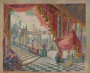 Décor de scène, vers 1939